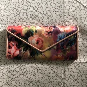 ALDO Floral Clutch